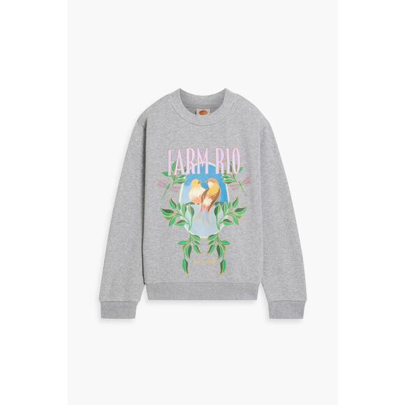 FARM Rio Printed fleece sweatshirt - Picture 1 of 4